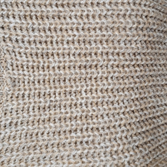 Isabel Maternity sparkle ribbed knit long wide cuffed sleeves oversized … - Picture 2 of 7